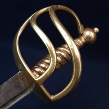 English 1751 Pattern Infantry Hanger, Huntingdonshire Militia, by Samuel Harvey 11